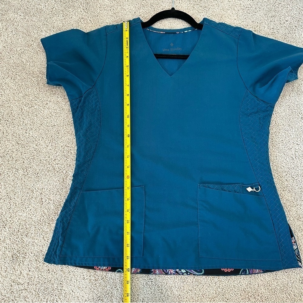 Vera Bradley V-Neck Scrub Top - Picture 9 of 10